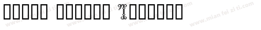 cross stitch 1字体转换